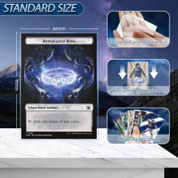 600 Clear Trading Card Sleeves for MTG, Yu-Gi-Oh, Football, and Sports Cards - Image 3
