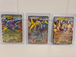 Pokemon Tcg 3x Ex Cards Lot All M-NM. PFL/POR/ASC - Image 1