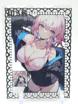 Goddess Story - Silver Metal Waifu Card - March 7th - NUMBERED 086/100 - Image 1