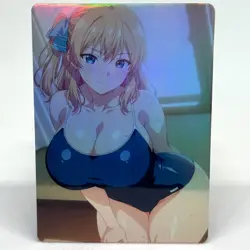 Eroge de Subete wa Kaiketsu Dekiru Sayaka Himegami Goddess Anime ACG Foil Card - Image 1