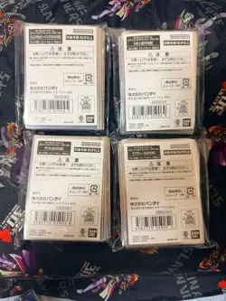 Gundam Card Game Official Matte Sleeve WCS2026 Limited Set of 4 New JAPAN - Image 2