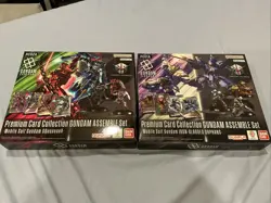 Gundam ASSEMBLE PREMIUM CARD COLLECTION set (PC001A + PC02A) ENGLISH - Image 1