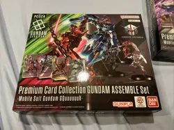 Gundam ASSEMBLE PREMIUM CARD COLLECTION set (PC001A + PC02A) ENGLISH - Image 2