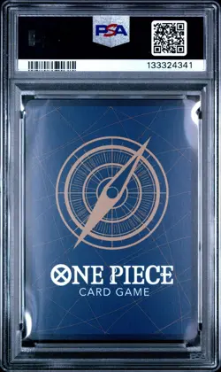 2025 ONE PIECE OP10-057 PREMIUM CARD COLLECTION VOL 1 LEO PROMO PSA 10 - Image 2