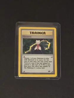 Pokemon Trading Card Giovanni Trainer 18/132 Holo - Image 2