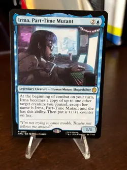 Mtg Irma, Part-Time Mutant NM/M Teenage Mutant Ninja Turtles Legendary Card - Image 1