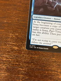Mtg Irma, Part-Time Mutant NM/M Teenage Mutant Ninja Turtles Legendary Card - Image 3