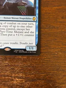 Mtg Irma, Part-Time Mutant NM/M Teenage Mutant Ninja Turtles Legendary Card - Image 4