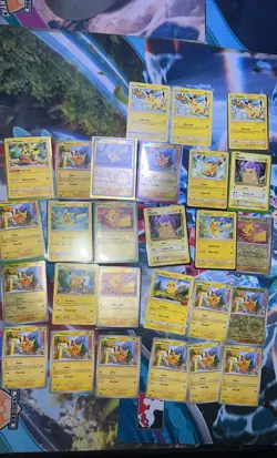 Pikachu Card Lot Of 27 - Image 1