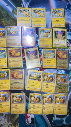 Pikachu Card Lot Of 27 - Image 3