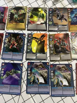 Bundle Bakugan Cards, Rule Book, and Battle Brawlers - Image 3