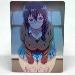 Eroge de Subete wa Kaiketsu Dekiru Fumika Saitou Goddess Anime ACG Foil Card - Image 1
