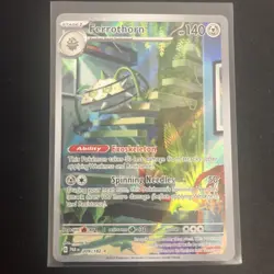 Ferrothorn 209/182 Illustration Rare Paradox Rift Rare Pokemon Card - Image 1