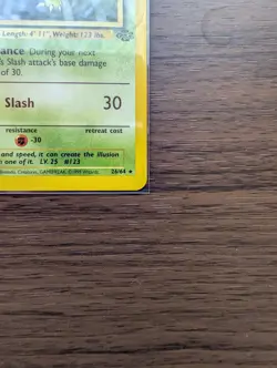 Scyther Jungle Regular Card 26/64 NM Condition - Image 5