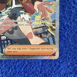 Hilda 171/086 Full Art Trainer White Flare Pokemon Card Ultra Rare NM - Image 5