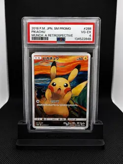 PSA 4 Pikachu Munch A Retrospective Promo 288/SM-P Pokemon Card Japanese 2018 - Image 1