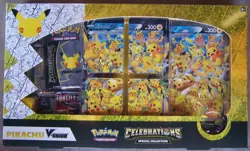 Pokemon TCG Celebrations Special Collection Box [Pikachu V-Union, 50 Cards] NEW 820650809156 - Image 1