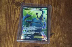 Heracross EX 105/111 Full Art XY Furious Fists Ultra Rare Holo Pokemon Card LP - Image 1