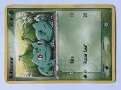 Pokemon Bulbasaur Card 012/17 Pop Series 2, Regular LP, 2005 - Image 1