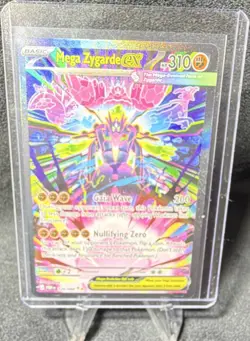 Pokemon Mega Zygarde EX Full Art Holo 310HP 120/118 English Card - Image 1