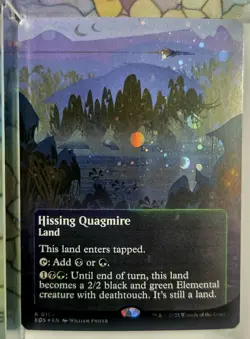 Hissing Quagmire (0154) (Borderless) (Galaxy Foil) Edge of Eternities: Stella... - Image 1