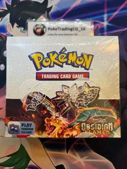 2023 Pokemon TCG OBSIDIAN FLAMES Booster Box Sealed - Image 1