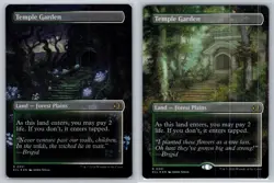 Temple Garden (Borderless) Lorwyn Eclipsed Foil - Image 1