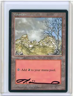 Mountain Iceage Signed Tom Wanerstrand Artist Proof MTG - Image 1