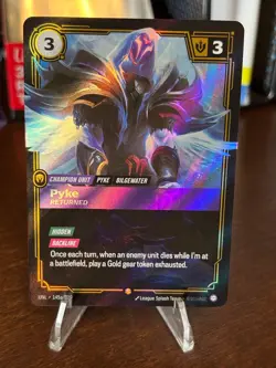 Riftbound Foil Pyke - Returned (Alternate Art) 145a/219 Unleashed NM - Image 1