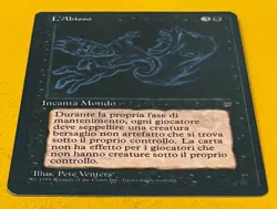 MTG THE ABYSS (Italian) Legends (OldManMTG 008-873) - Image 5