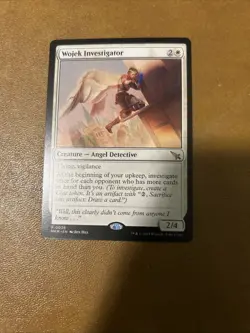 Wojek Investigator 0036 Non Foil Rare Murders at Karlov Manor MTG Near Mint - Image 1