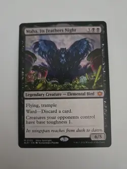 Maha, Its Feathers Night Bloomburrow Regular - Image 1