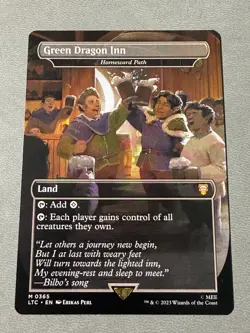 Green Dragon Inn - Homeward Path #365 (NM) Lord of the Rings LTC Magic MTG - Image 1