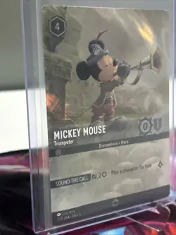 Disney Lorcana Mickey Mouse Trumpeter 220/204 | ENCHANTED | Into the Inklands - Image 2