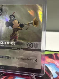 Disney Lorcana Mickey Mouse Trumpeter 220/204 | ENCHANTED | Into the Inklands - Image 3