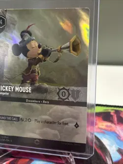 Disney Lorcana Mickey Mouse Trumpeter 220/204 | ENCHANTED | Into the Inklands - Image 4