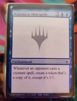 MTG Magic 1 x Welcome to Mini-apolis x 1 - MTG UNKNOWN RU05 - Image 1