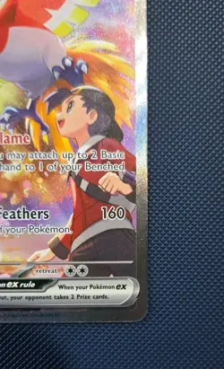 Ethan's Ho-Oh ex 230/182 Destined Rivals Pokemon TCG Special Illustration Rare - Image 5