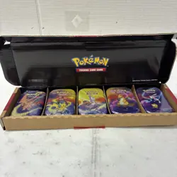 Pokemon TCG: Kanto Power Mini Tins Box SPANISH 5 tins - Image 1