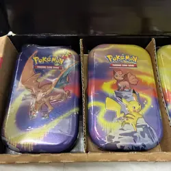 Pokemon TCG: Kanto Power Mini Tins Box SPANISH 5 tins - Image 3