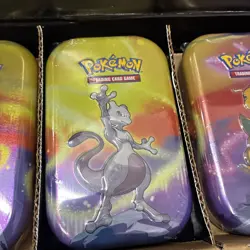 Pokemon TCG: Kanto Power Mini Tins Box SPANISH 5 tins - Image 4