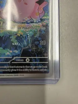 Pokemon 2026 Perfect Order Clefairy #094/088 Illustration Rare NM - Image 5