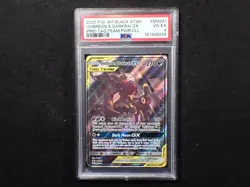 Umbreon and Darkrai gx sm241 Pokemon Holo Rare Full Art PSA 4 - Image 1