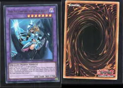 DARK MAGICIAN GIRL THE DRAGON KNIGHT DLCS-EN006 YU-GI-OH 1ST EDITION NM/M - Image 1