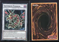 ULTIMAYA TZOLKIN CORE-ENSE1 SR CLASH OF REBELLIONS YU-GI-OH LIMITED NM/M - Image 1