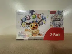 Pokemon Prismatic Evolutions ETB & Booster Bundle Costco 2-Pack - Image 1