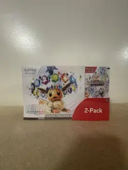 Pokemon Prismatic Evolutions ETB & Booster Bundle Costco 2-Pack - Image 3