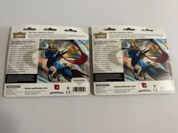Pokemon Sword & Shield (Base) SEALED 3-Pack Blister Set - Pack Art And Promo Set - Image 2