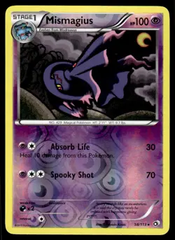 Pokemon TCG Legendary Treasures #58/113 Mismagius LP - Image 1