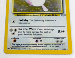 1999 Pokemon TCG Wigglytuff Holo Jungle Set 16/64 Unlimited Rare NM - Image 3